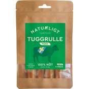Hundtugg Rulle Nöt 4p Naturligt.