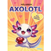 Målarbok Axolotl.
