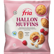 Hallonmuffins Glutenfria 4-p Fria.