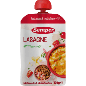 Barnmat Lasagne 6m 120g Semper.