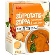 Sötpotatissoppa 390g ICA.
