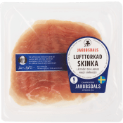 Lufttorkad skinka 70g Jakobsdals.
