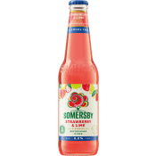 Cider Strawberry & Lime Alkoholfri 33cl Somersby.