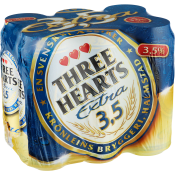 Öl 3,5% 6-Pack 3l Three Hearts.