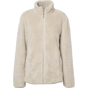 Miranda pile jacket Silver gray.
