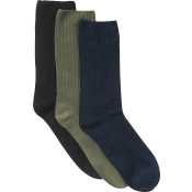 Socka 3p grön mix 40/43 mywear.