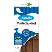 Mjölkchoklad Laktosfri 100g Greenstar.