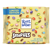 Choklad Smarties White 100g Ritter.