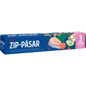 Zip-Påsar 3L 20-p ICA.