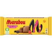 Chokladkaka Lakrits, Hallon & Caramel 160g Marabou.