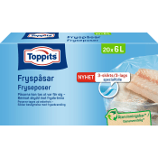 Fryspåsar 6L 20-pack Toppits.