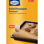 Bakplåtspapper 18-pack Toppits.
