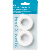 Refill osynlig 2-pack, 19mm x 25m.