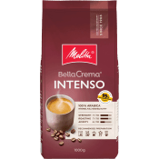 Kaffe Bella Crema Intenso Hela bönor 1kg Melitta.