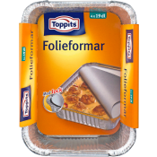 Folieformar med lock 19dl 4-p Toppits.