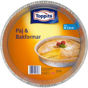Paj & bakformar Runda 23cm 4-p Toppits.