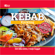 Kycklingkebab Fryst Spettgrillad 650g EskilstunaKebab.