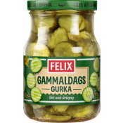 Gammaldags Bordsgurka 730g Felix.