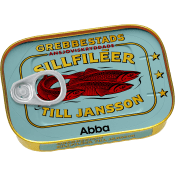 Ansjoviskryddade Sillfiléer 125g Grebbestad.