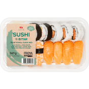 Sushi 11 bitar 367g ICA Asia.