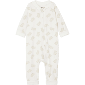 Pyjamas strl 68 beige m nallar ICA I love eco.