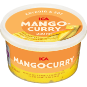 Mango Curry sås 230ml ICA.
