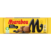 Chokladkaka Black Saltlakrits 90g Marabou.
