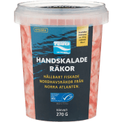Räkor I Lake Handskalade 270g Feldts.