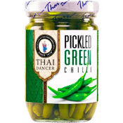 Grön Chilli Picklad 200g Thai Dancer.