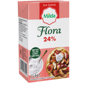 Gräddalternativ Visp 24% Låglaktos 250ml Flora.