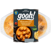 Färdigmat Frikadeller i Krämig Tomatsås 400g Gooh.