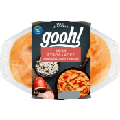 Färdigmat Korvstroganoff med Vildris 400g Gooh.