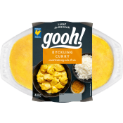 Färdigmat Kyckling Curry med Ris 400g Gooh.