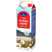 Mellanmjölk 1,5% 1000ml Norrmejerier.