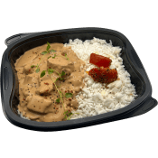 Kycklinggryta Med Paprika, Champinjoner & Ris 415g Jätten Cater.
