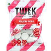 Godis Polka Pops 70g Tweek.