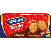 Digestive Creams Mini Chocolate 185g Mc Vities.