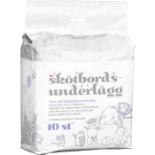 Skötbordsunderlägg 10-p ICA.