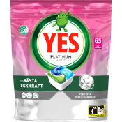 Yes Platinum All In One Maskindiskmedel, 65 Diskmaskinstabletter.