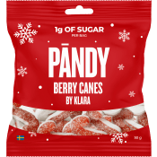 Gelégodis Candy Berry Canes 50g Pändy.