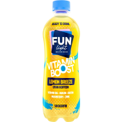 Sockerfri Dryck Vitamin Boost Lemon Breeze 500ml Fun Light.