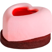 Hjärtbakelse Valentin 2-p 300g Bake My Day.