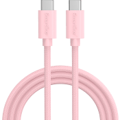 USB-C till USB-C 2m rosa Smartline.