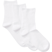Socka ribb 3p vit 36/38 mywear.