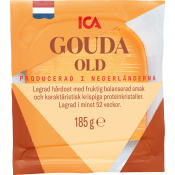 Dessertost Gouda Old 185g ICA.