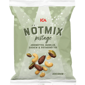 Nötmix med pistage 200g ICA.