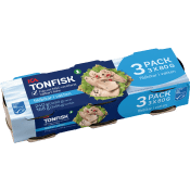 Tonfisk i vatten 3x80g 240g ICA.