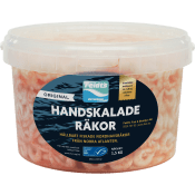 Handskalade Räkor 1,5kg Feldts.