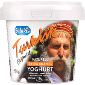 Yoghurt Turkisk Extra krämig 17% 500g Salakis.