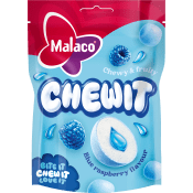 Godis Chewit Blue Raspberry 115g Malaco.